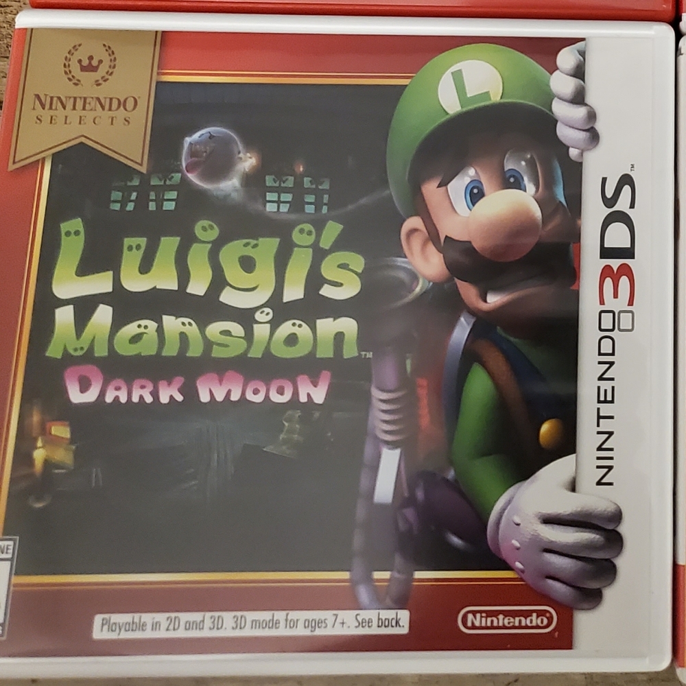 Nintendo 3DS game Luigi's Mansion